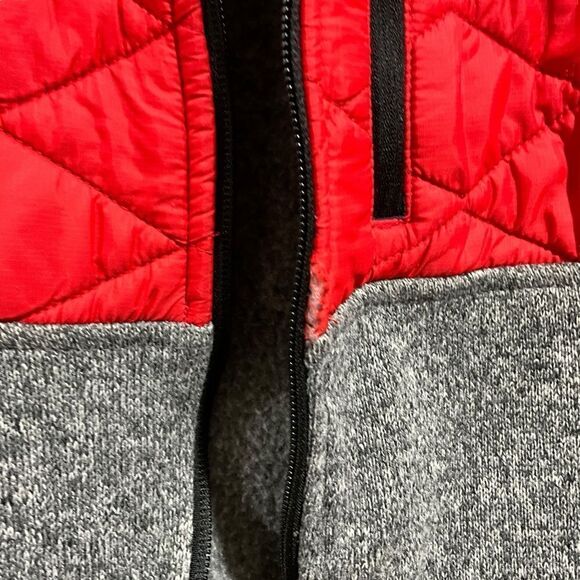 ZYIA Red Active Quilted Ash Cabin Full Zip Jacket Red Gray 3XL/XXXL - Picture 12 of 12